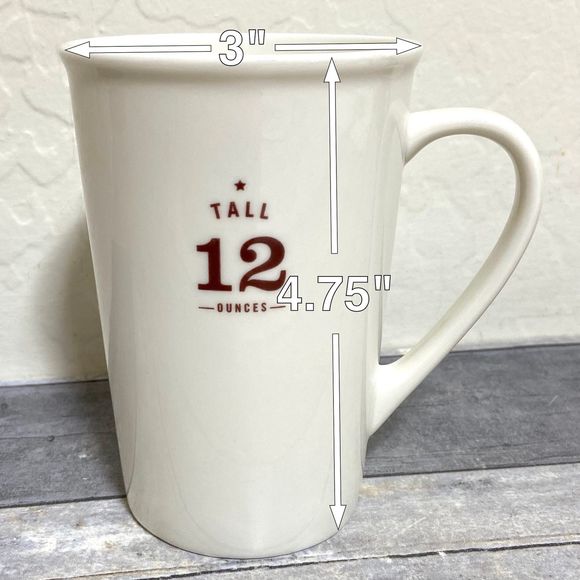 Starbucks Coffee Company Est 1971 White Glossy Mug - Picture 10 of 10